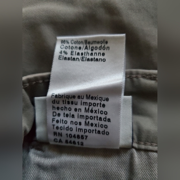 AG Jeans 'The Lux' Tailored Straight Leg Chinos - Picture 7 of 8